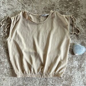 Devoted Crepe Sleeveless Top